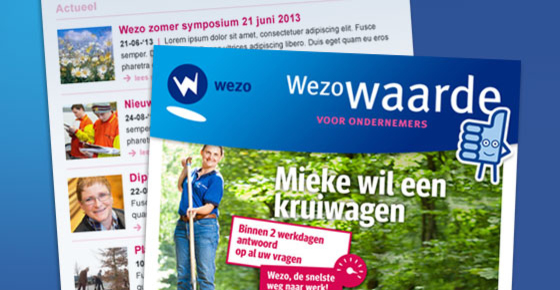 Wezo-E-nieuwsbrief