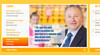 Detail homepage met direct lead naar 